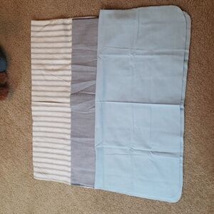Carters child of mine 3 pack cotton receiving blankets burp clothes
